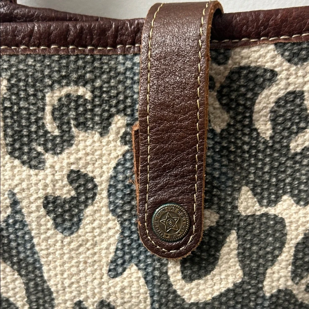 Brown and Grey Myra Tote Bag - Picture 3 of 10